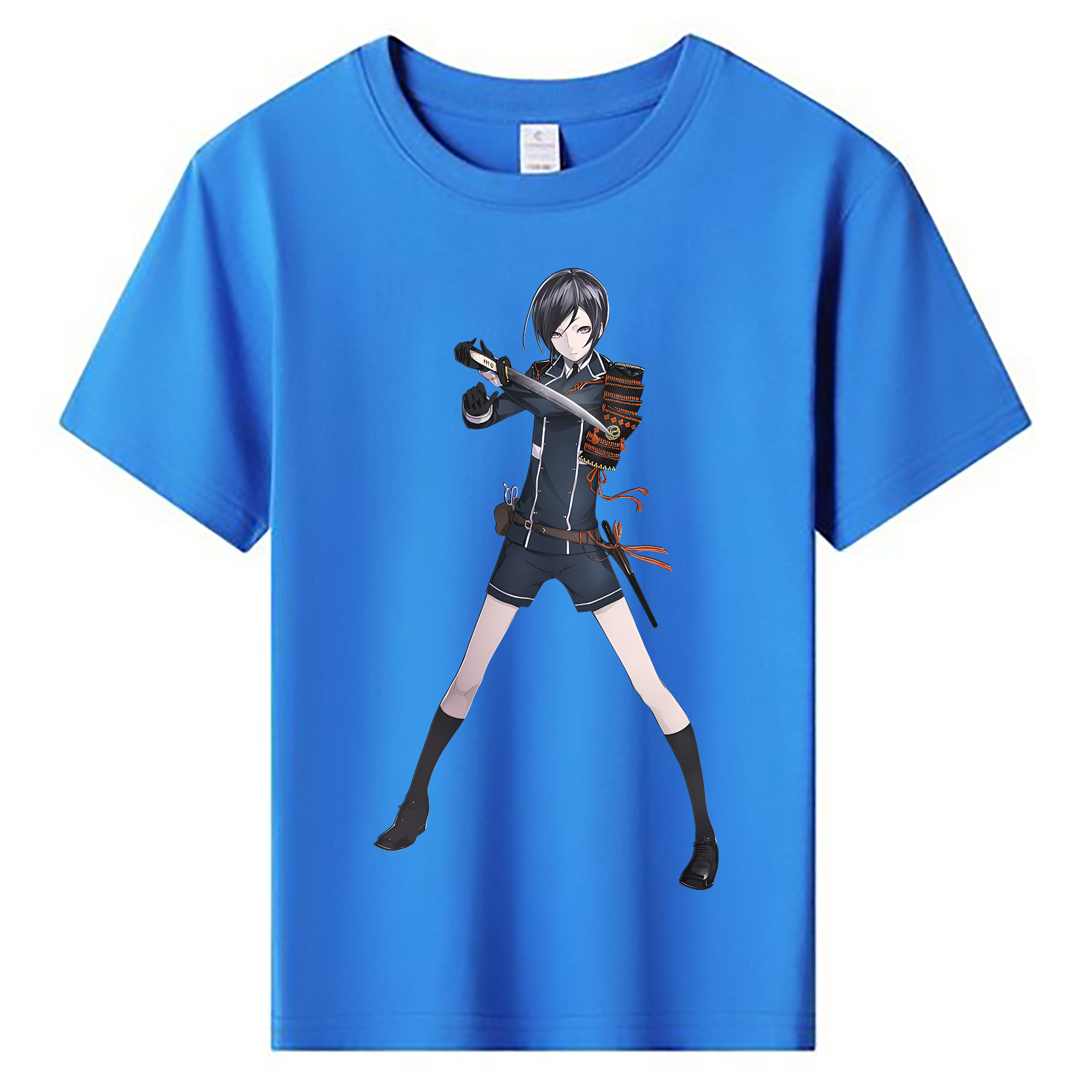 （画像用） 刀剣乱舞 Touken Ranbu 綿100％キッズTシャツ（フロントプリント）